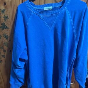 The Nines Vibrant Blue Crew Neck Women's Sweater